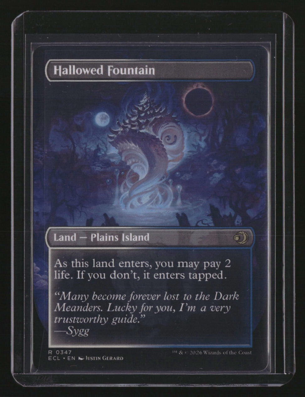 Lorwyn Eclipsed Hallowed Fountain (Borderless)