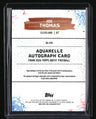 2024 Topps Motif Joe Thomas Aquarelle Autographs #/49