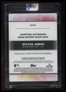2024 Topps Inception Wilyer Abreu Autographed Game Sock / Batting Glove #/25