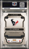 2023 Panini Prizm Premier Jerseys Cj Stroud PSA 9