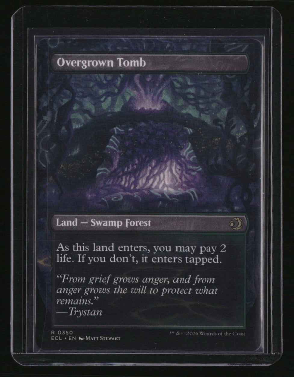 Lorwyn Eclipsed Overgrown Tomb (Borderless)
