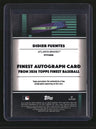 2026 Finest Didier Fuentes Finest Autographs Gold Refractors Bookend 50/50