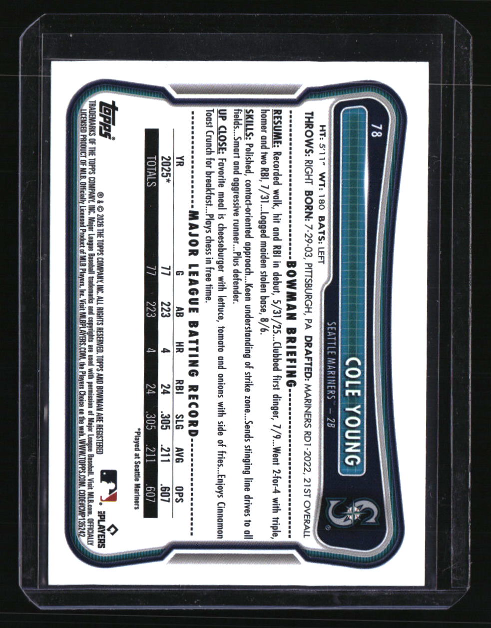 2026 Bowman Cole Young Bowman Logo Pattern