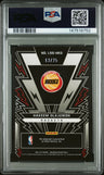 2021 Panini Obsidian Lightning Strike Signatures Hakeem Olajuwon Orange PSA 8