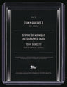 2024 Topps Midnight Tony Dorsett Stroke of Midnight Autographs Midnight #/12