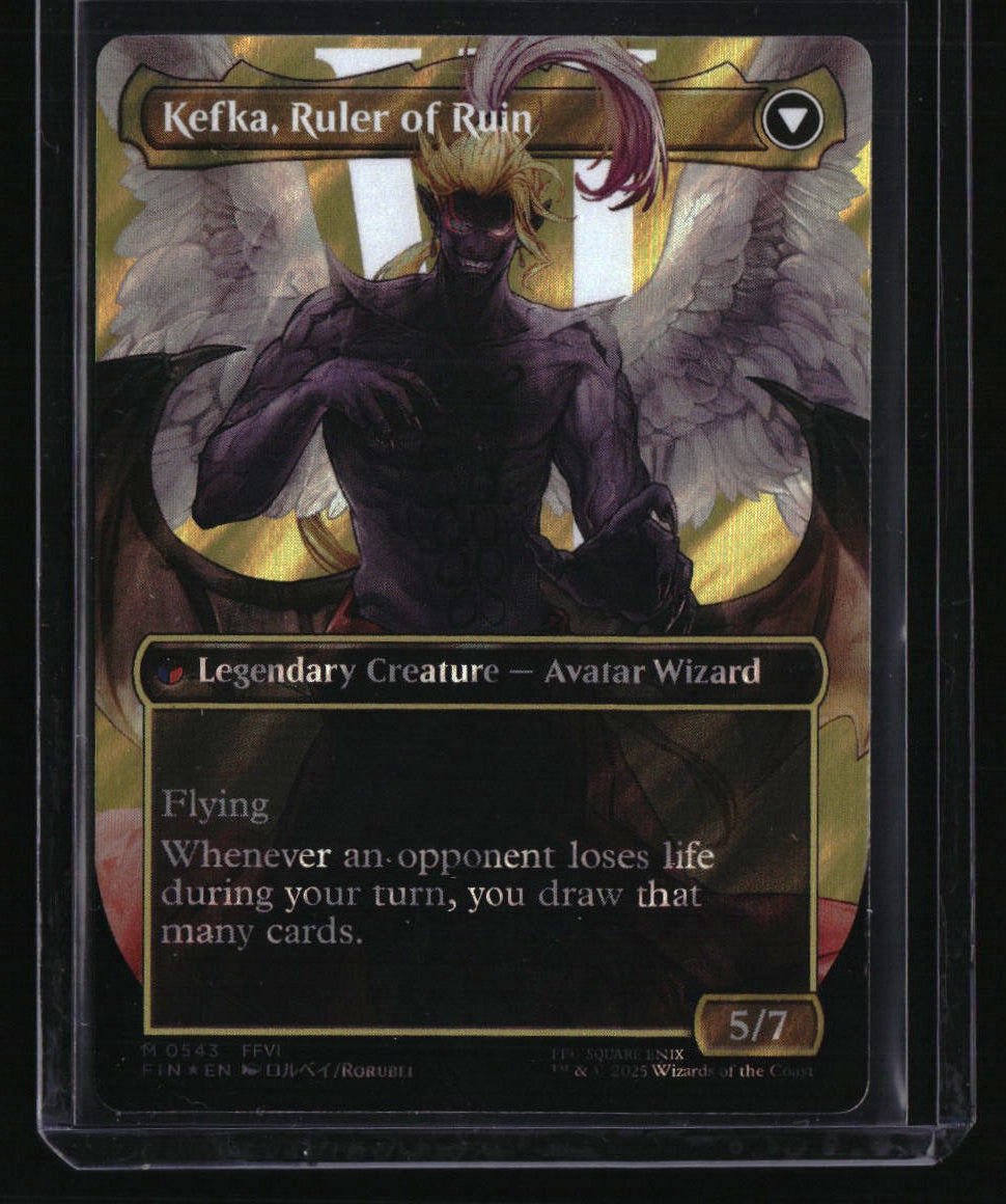 FINAL FANTASY Kefka, Court Mage (0543) (Borderless) (Surge Foil)