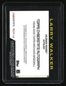 2025 Topps Archives Larry Walker Cyberstats Autographs Blue Foilboard #/25
