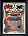 2025-26 Topps Chrome Cosmic Tyrese Haliburton Propulsion Aqua Refractor #/199
