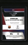 2025-26 Topps UEFA Club Competitions Eric Abidal Base Autographs Gold Foil #/50