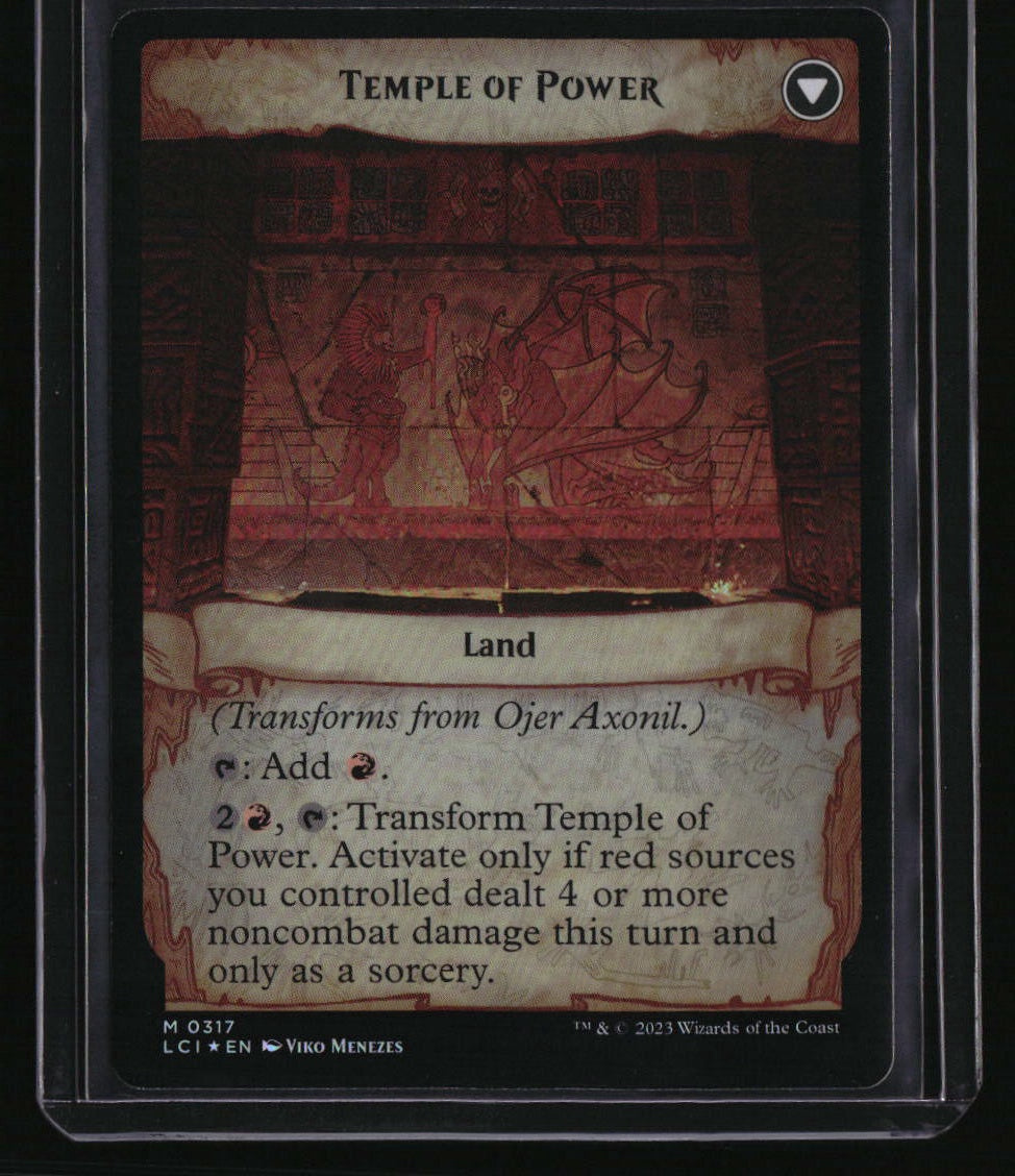 The Lost Caverns of Ixalan Ojer Axonil, Deepest Might (Showcase) Foil