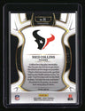2025 Panini Select Nico Collins Blue and Orange Prizm Shock #/35