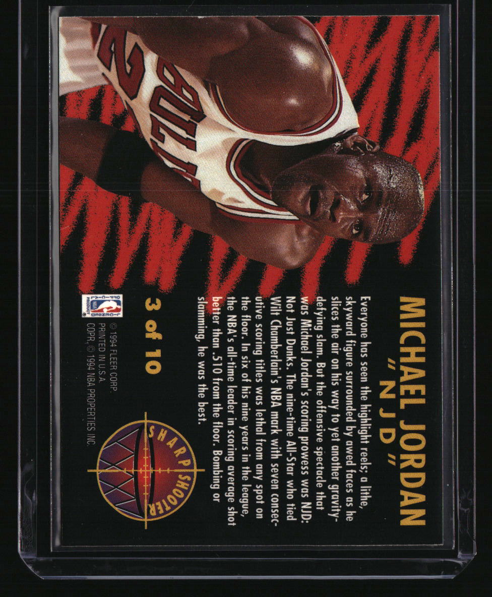 1993-94 Fleer Michael Jordan Sharpshooters