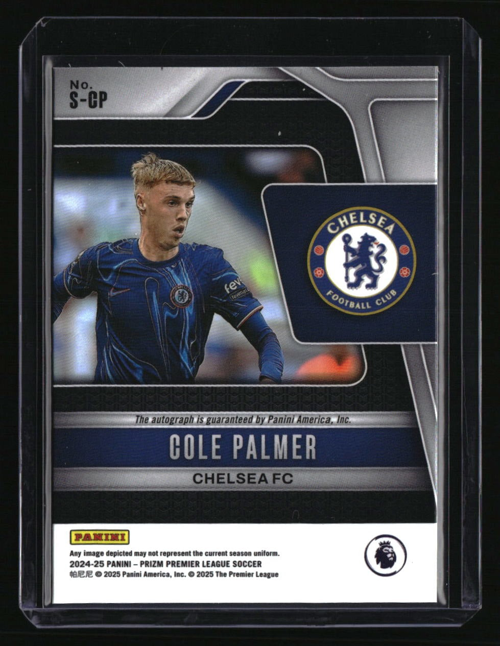2024-25 Panini Prizm Premier League Cole Palmer Signatures