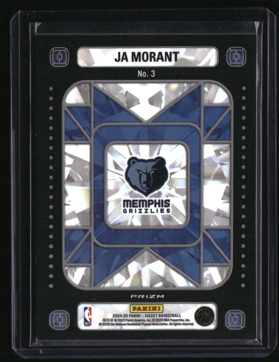 2024-25 Panini Select Ja Morant Crown Jewels