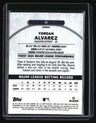 2025 Finest Yordan Alvarez Blue #/200