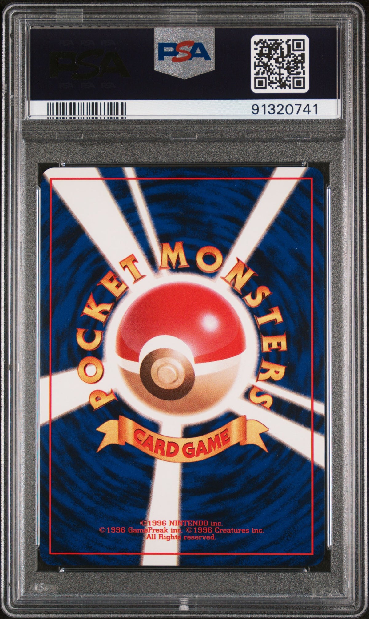 1999 Pokemon Japanese Gym 2 Lt. Surge'S Raichu Holo PSA 10
