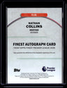 2025-26 Finest Premier League Nathan Collins Finest Autographs Gold #/50