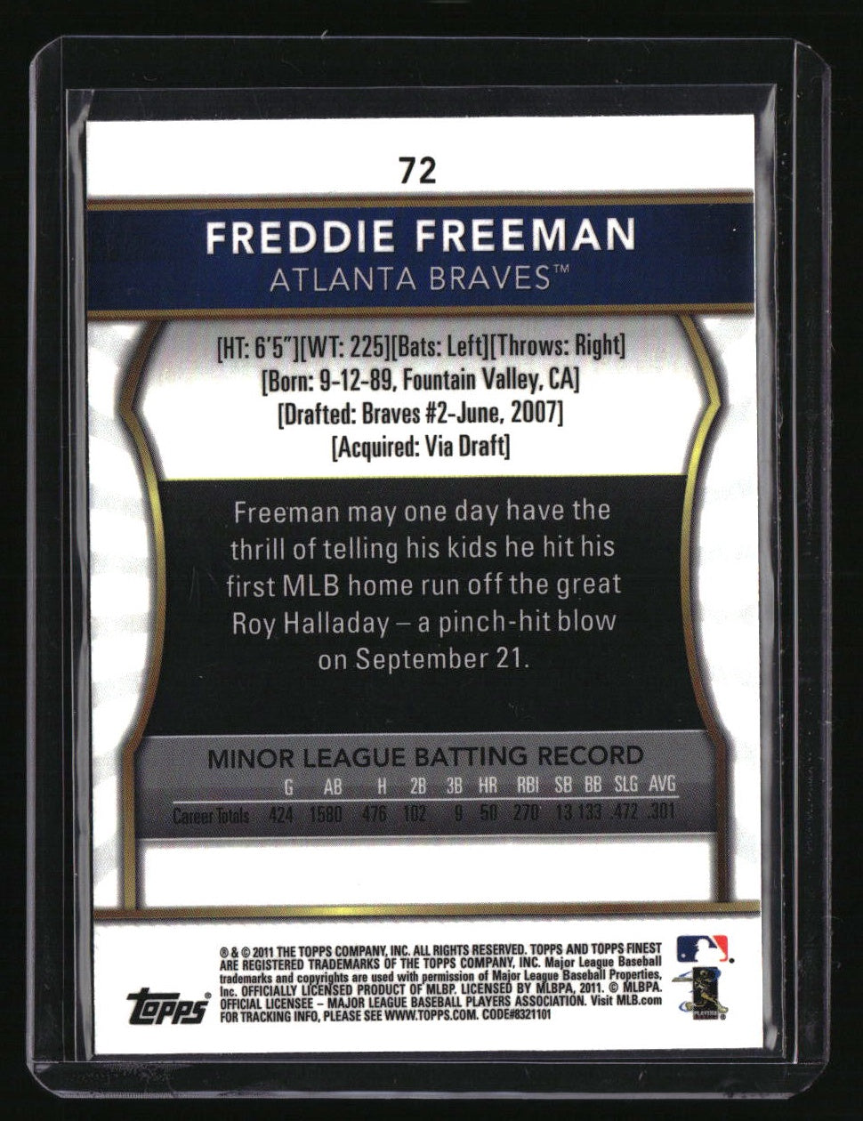 2011 Finest Freddie Freeman