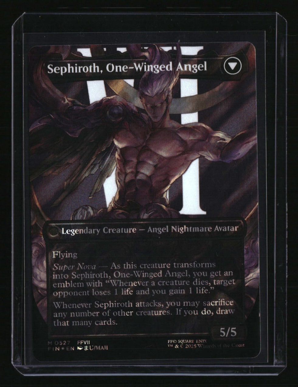 FINAL FANTASY Sephiroth, Fabled SOLDIER (Borderless) (Surge Foil)