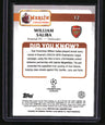 2024-25 Merlin UEFA Club Competitions William Saliba Purple Speckle #/15
