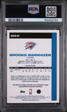 2025 Topps Rookie Autographs Brooks Barnhizer Gold Rnbw PSA 10