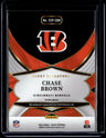 2024 Panini Select Chase Brown Select Signatures Prizm