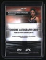 2025 Stadium Club UFC Maria Godinez Gonzalez Chrome Autographs Red #/50