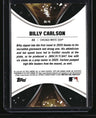 2025 Bowman Draft Billy Carlson Axis Orange Refractor #/25
