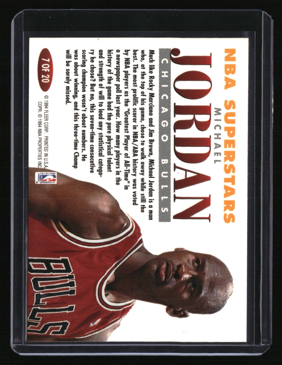 1993-94 Fleer Michael Jordan NBA Superstars