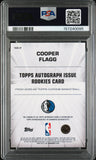 2025 Topps Chrome Autograph Issue Rookies Cooper Flagg Green Ref PSA 10