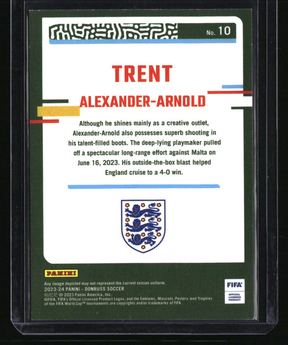 2023-24 Donruss Trent Alexander-Arnold Gold #/10