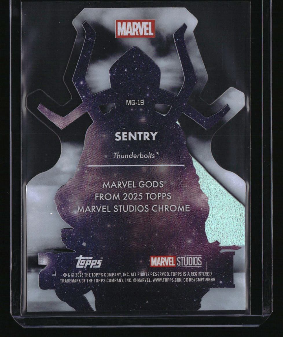 2025 Topps Chrome Marvel Studios Sentry Marvel Gods