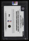 2025-26 Topps Chrome James Harden Chrome Autographs Purple Refractor #/75