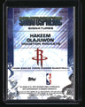 2025-26 Topps Chrome Hakeem Olajuwon Stratospheric Signatures Refractors