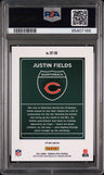 2021 Panini Donruss Optic Downtown Justin Fields Downtown PSA 9