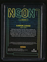 2022 Donruss Optic Aaron Judge Neon