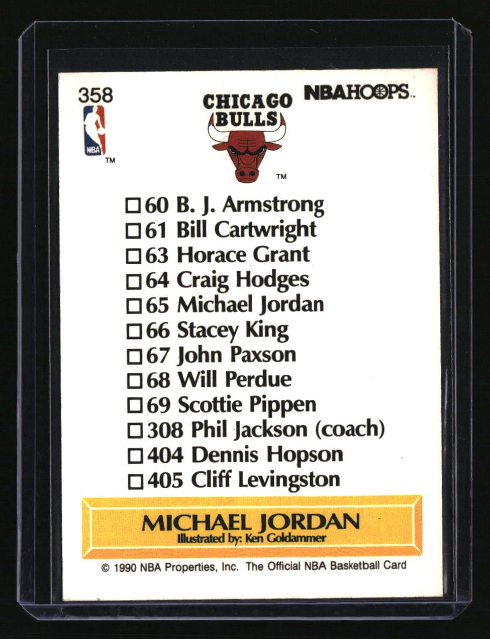 1990-91 Hoops Michael Jordan