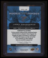 2025-26 Black Diamond Jimmy Snuggerud Team Logo Jumbo Auto Rookie #/49