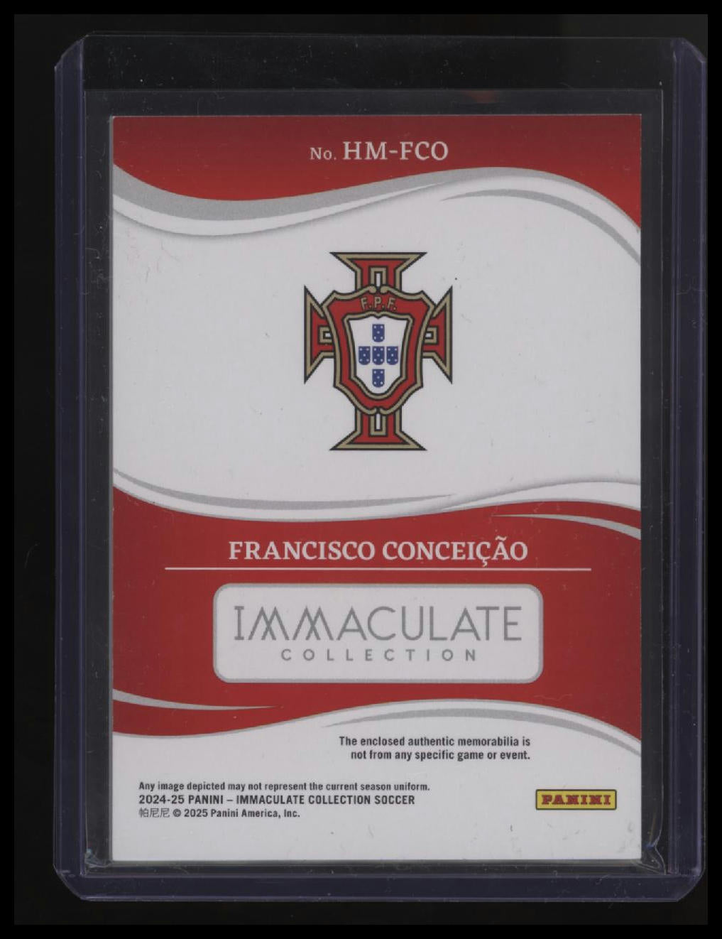 2024-25 Panini Immaculate Francisco Conceicao Heralded Materials Silver #/49