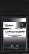 2025 Bowman Draft Kade Anderson Achromatic Autographs