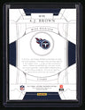 2021 Panini National Treasures A.J. Brown Holo Gold #/10