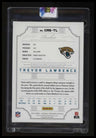 2021 Panini National Treasures Trevor Lawrence Crossover Rookie Patch Auto #/99