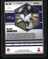 2021 Panini Mosaic Mark Andrews Prizm Red Wave #/9