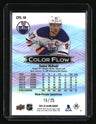 2024-25 Upper Deck Allure Connor McDavid Color Flow Blue-Purple #/25