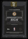 2025-26 Topps 3 Tyrese Haliburton Serendipitous Sigs #/49