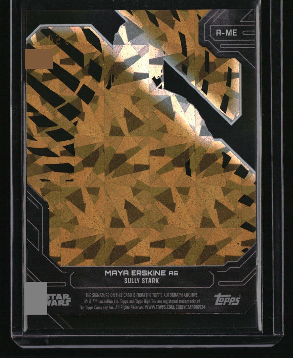 Star Wars High Tek Sully Stark Auto #/50