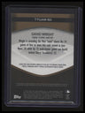 2011 Topps Triple Threads David Wright Unity Relic Autographs Gold #/25