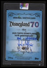 2025 Topps Disney 70th Disneyland Mark Twain Riverboat Sketch
