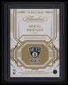 2022-23 Panini Flawless Mikal Bridges Patches Ruby #/15