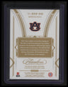 2023 Panini Flawless Collegiate Derick Hall Rookie Dual Patches #/25